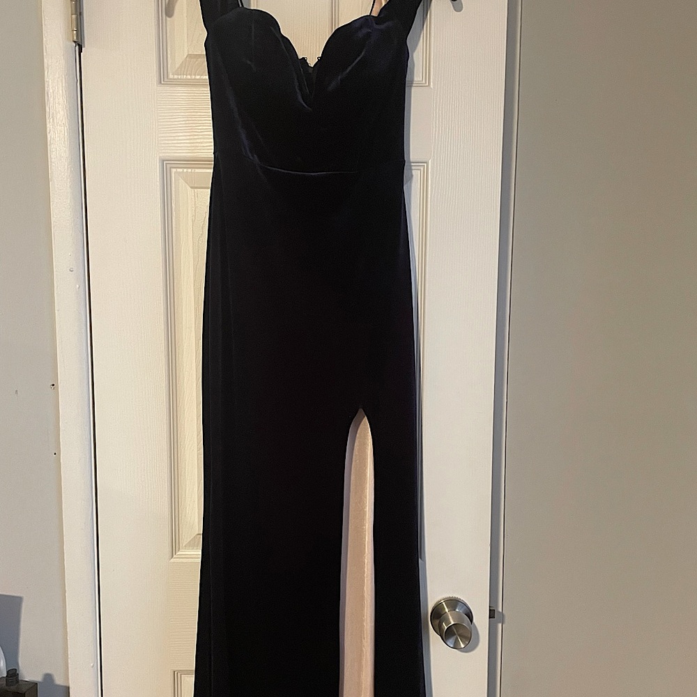 Dark navy beautiful dress